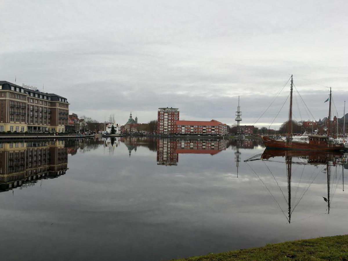 Rb City Apartments Emden Am Wall 2 Bagian luar foto